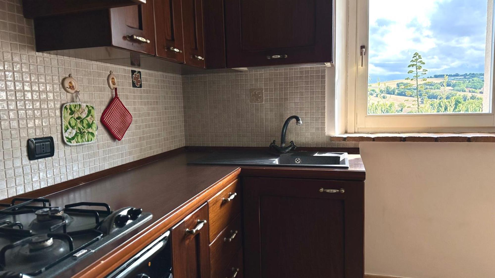 Apartament S214 - Sirolo, Trilocale Con Giardino In Zona Tranquilla Zewnętrze zdjęcie